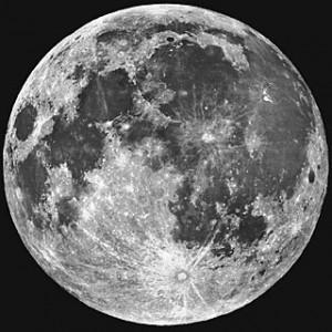 Maan door een Maksutov